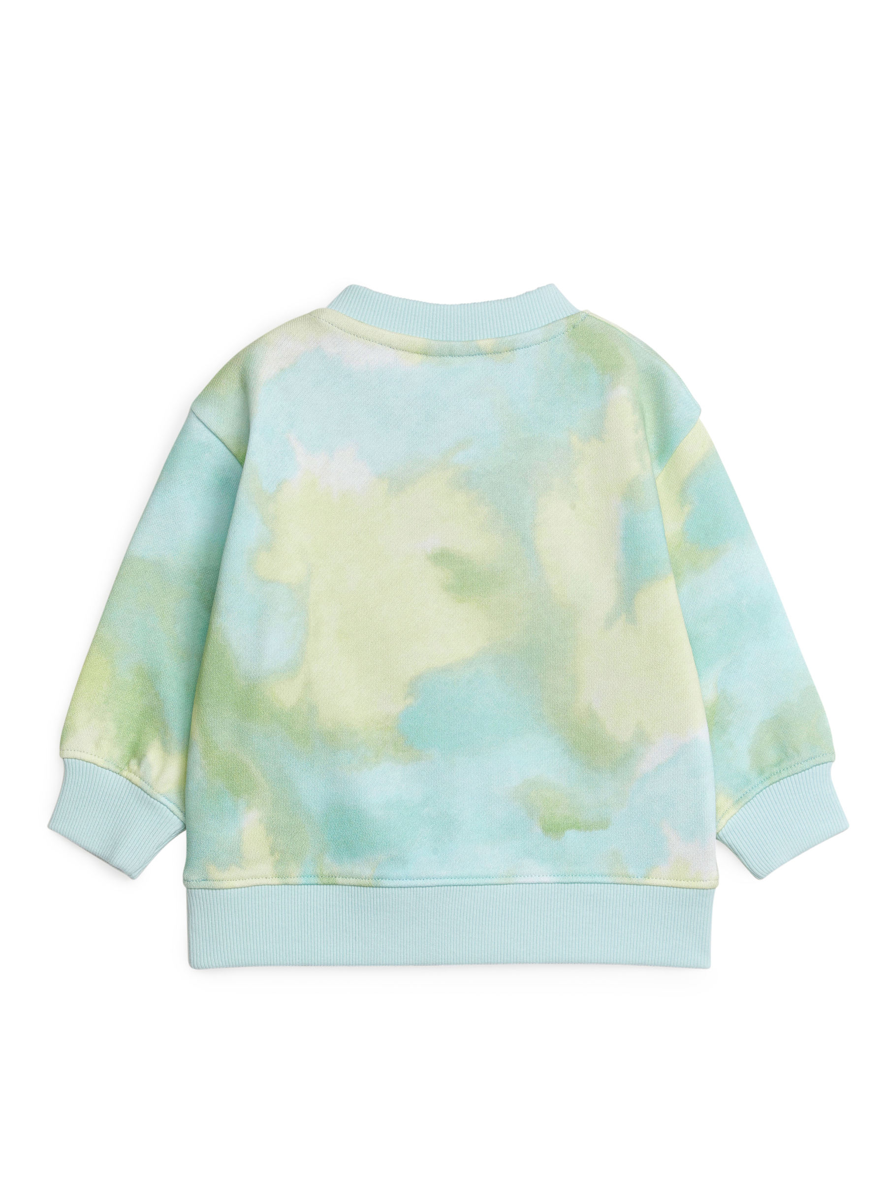 Sudadera de algodón - Azul/tie-dye - Corte holgado - Children - StillMedia/DescriptiveStillLife - 1