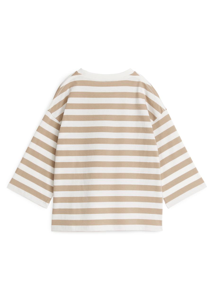 Oversized Long-Sleeved T-Shirt-#A49578-2463