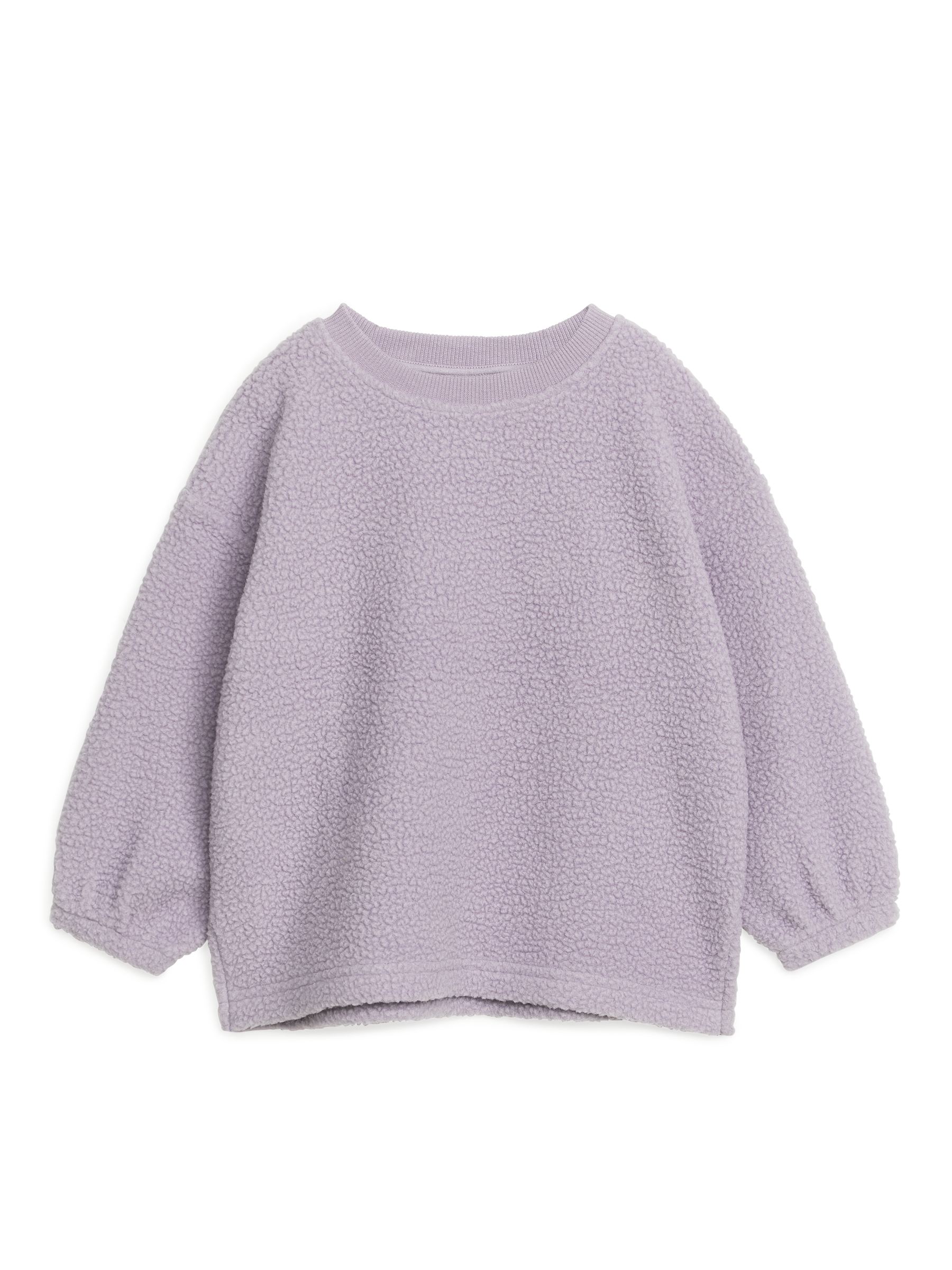 Pile Sweatshirt - Lilac - Corte relajado - Children - StillMedia/DescriptiveStillLife - 1