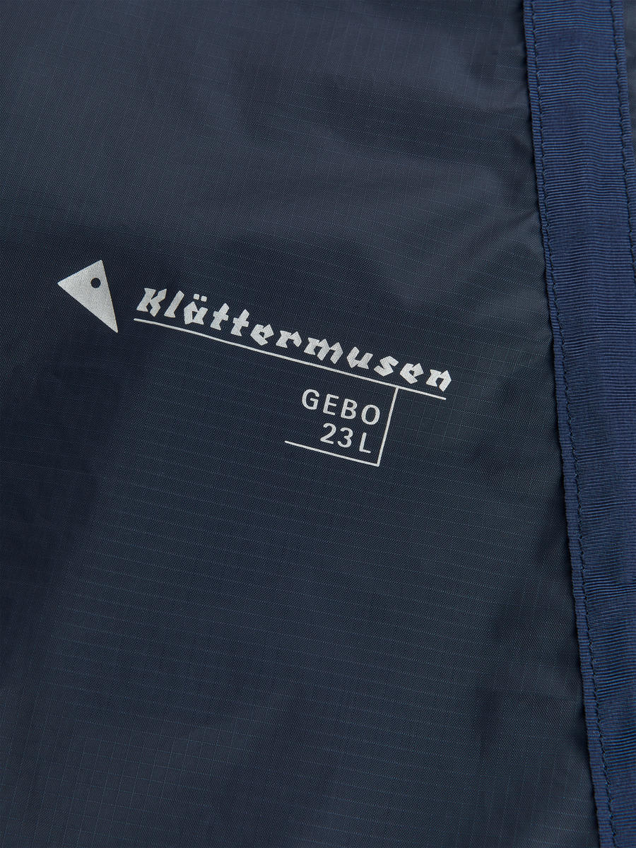 Klättermusen Gebo Tote Bag - Dark Blue - Men - 1059768005