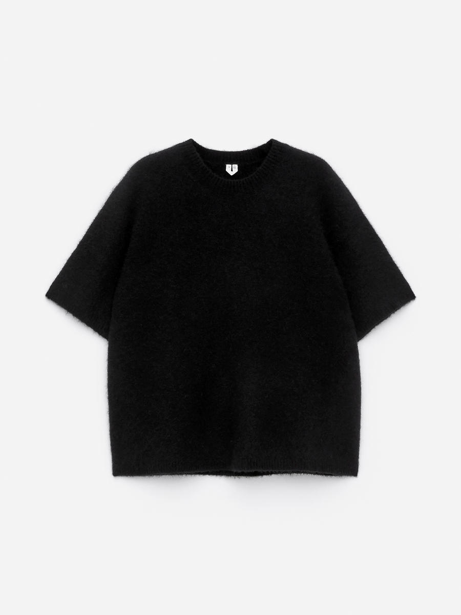 ARKET Women's  Alpaca-Wool Blend Jumper Black,  size M