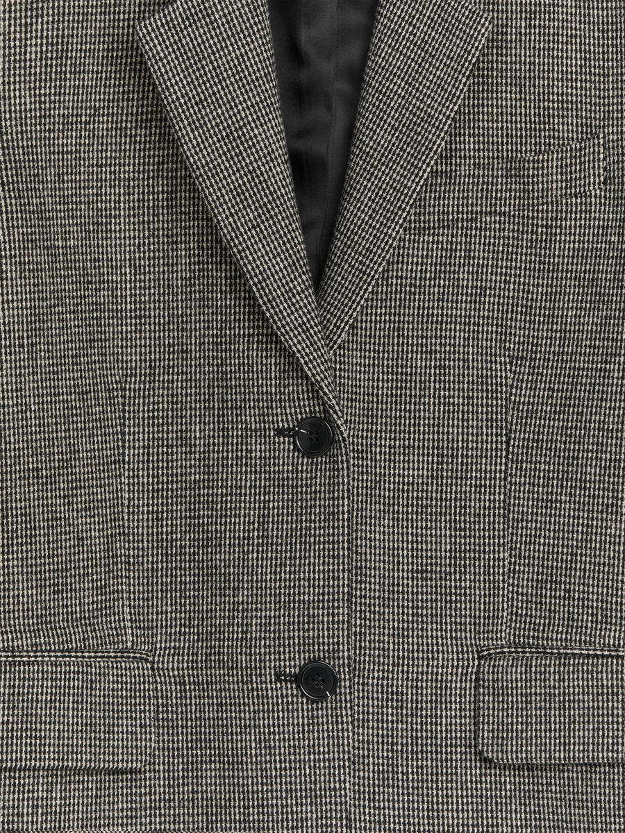 Einreihiger Blazer-#5F6168-13329