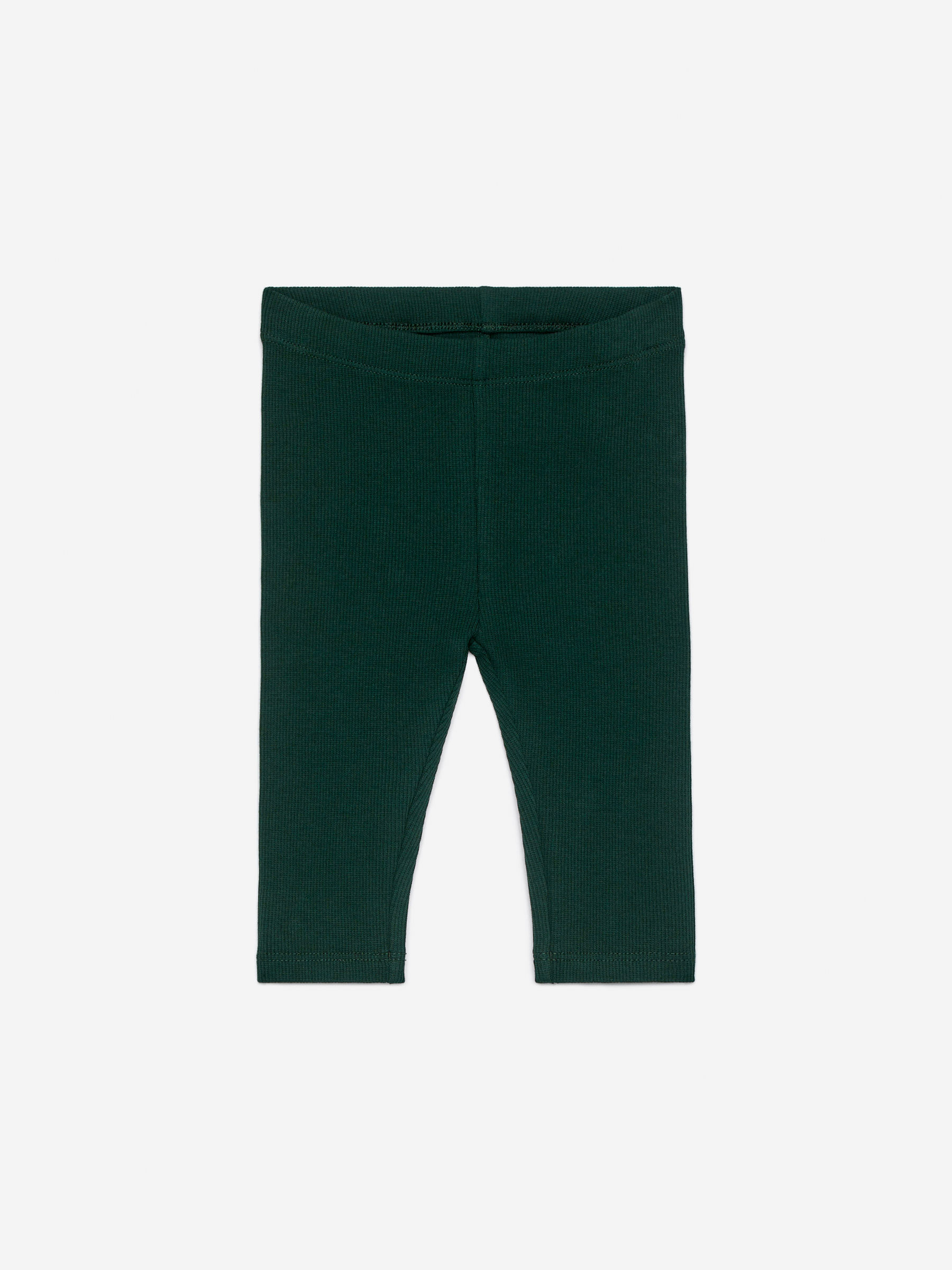 Ribbed Leggings-#384440-12707