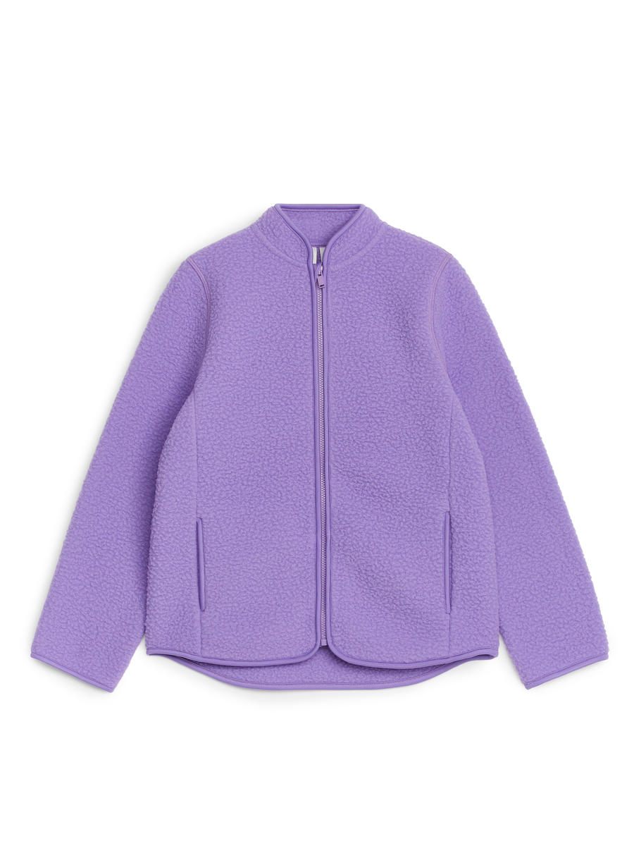 Fleece Jacket-#9687B7-11823