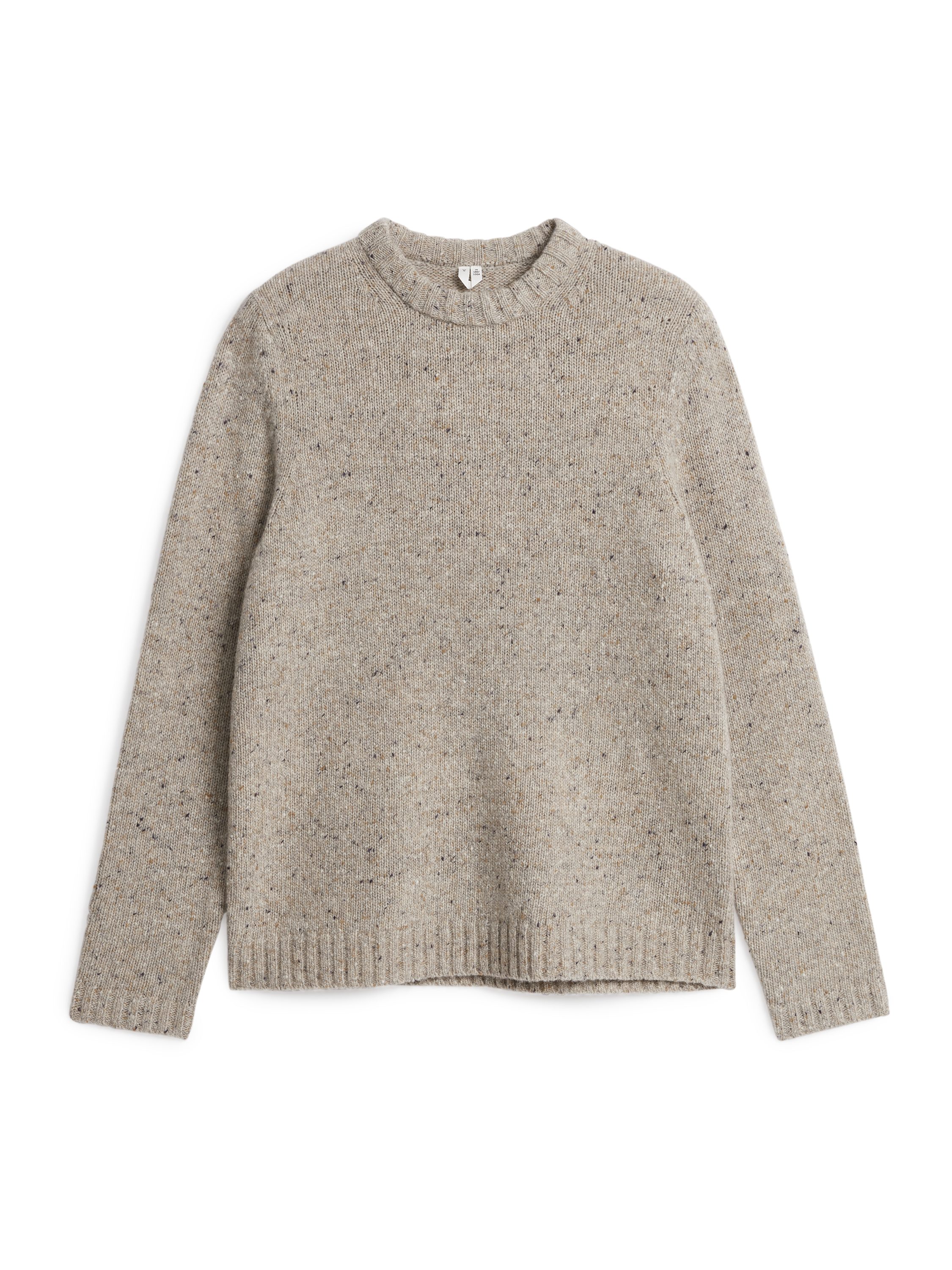 ニット/セーター ARGUE - argue ALPACA YAK WOOL CLASSIC KNIT BEIGE ARGUE ALPACA YAK WOOL CLASSIC KNIT