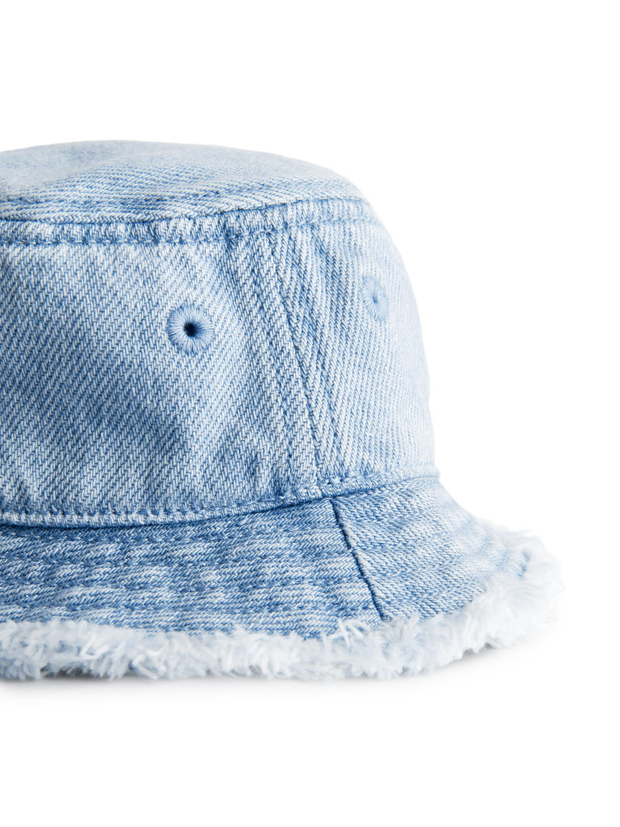 Denim Bucket Hat - Blue - Children - 1219433001