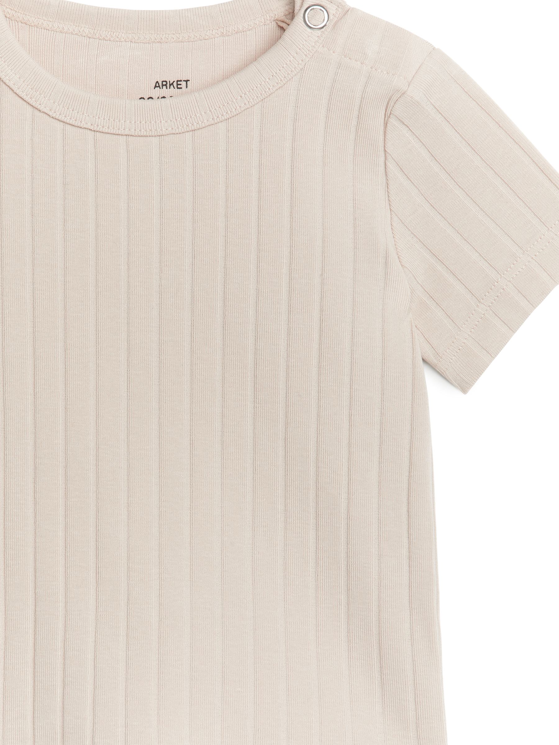 Camiseta de canalé - Beige - Corte estándar - Children - StillMedia/DescriptiveDetail - 2