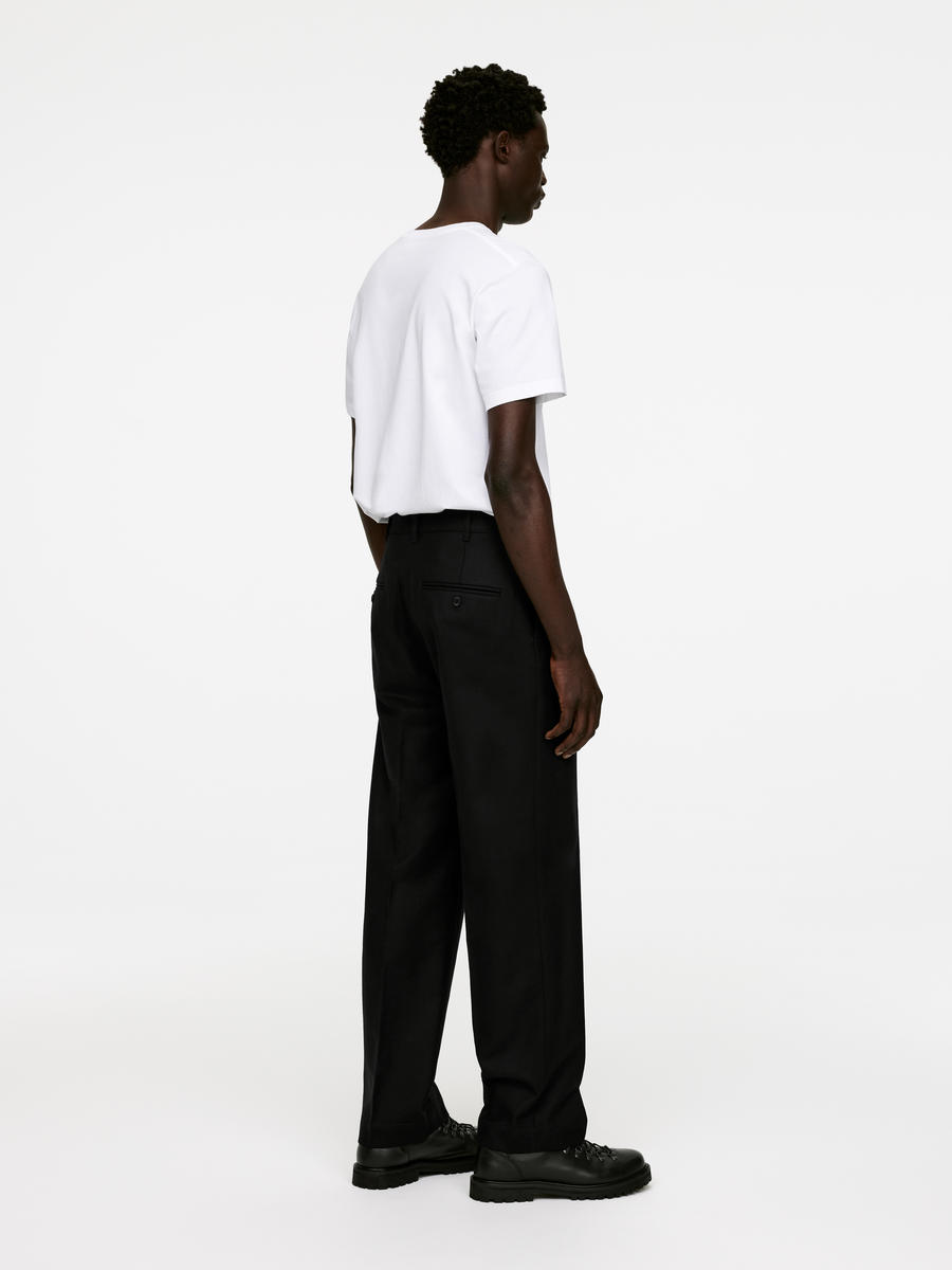 Wool Trousers-#272628-13412