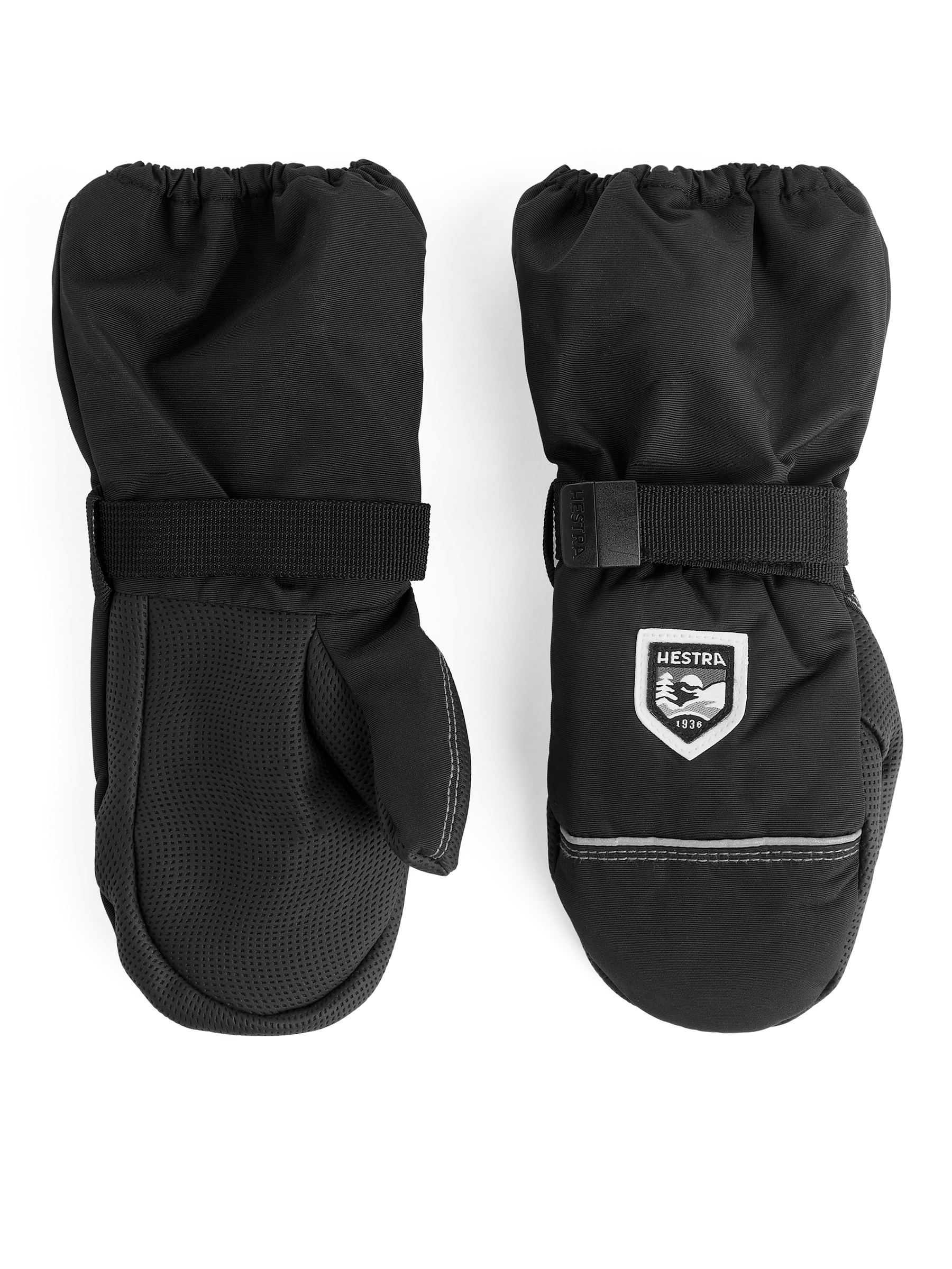 Hestra Wool Terry tumhandske för barn - Svart - Children - StillMedia/DescriptiveStillLife - 2