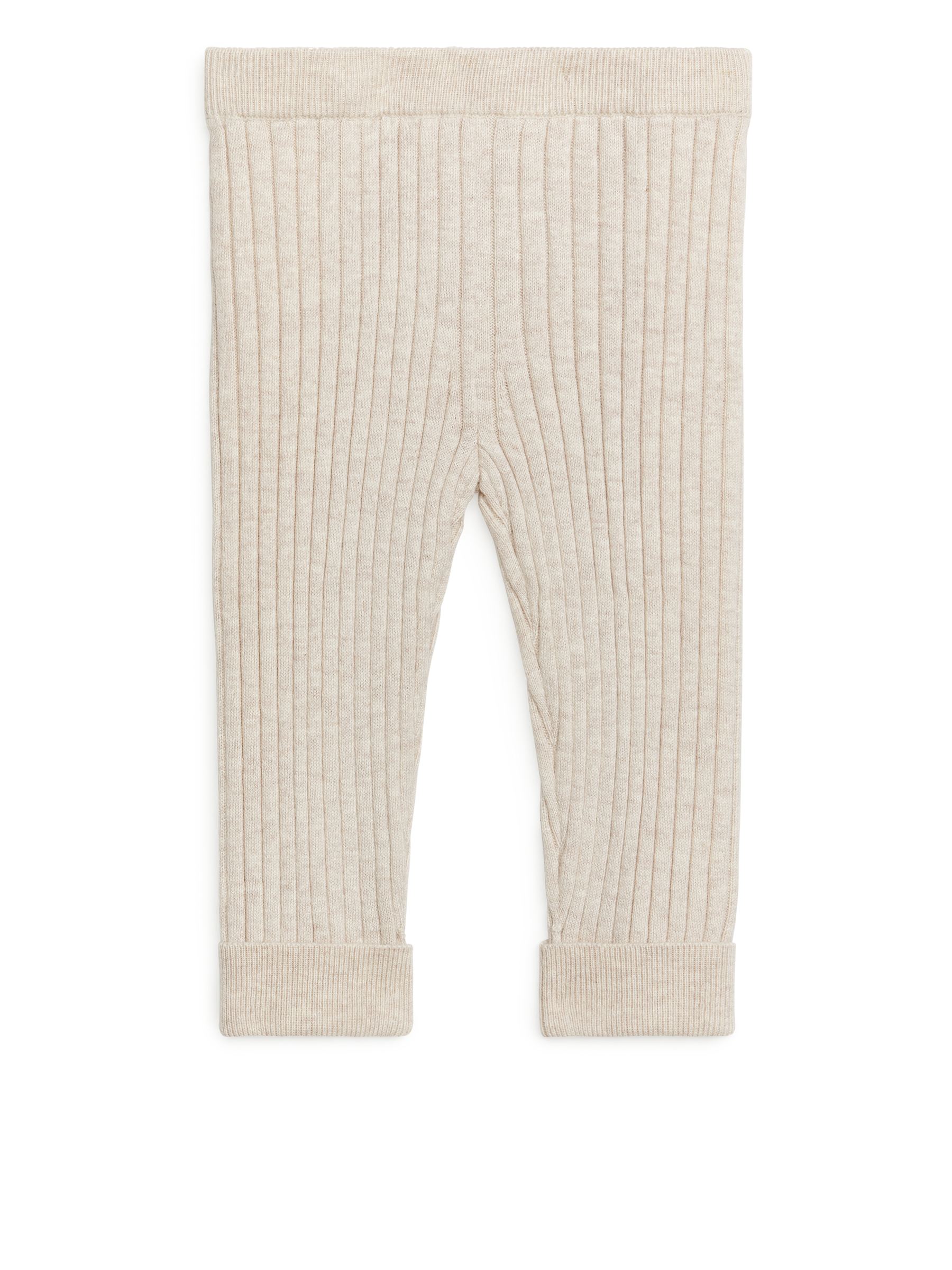 Cotton Wool Leggings-#DCCAB7-9602