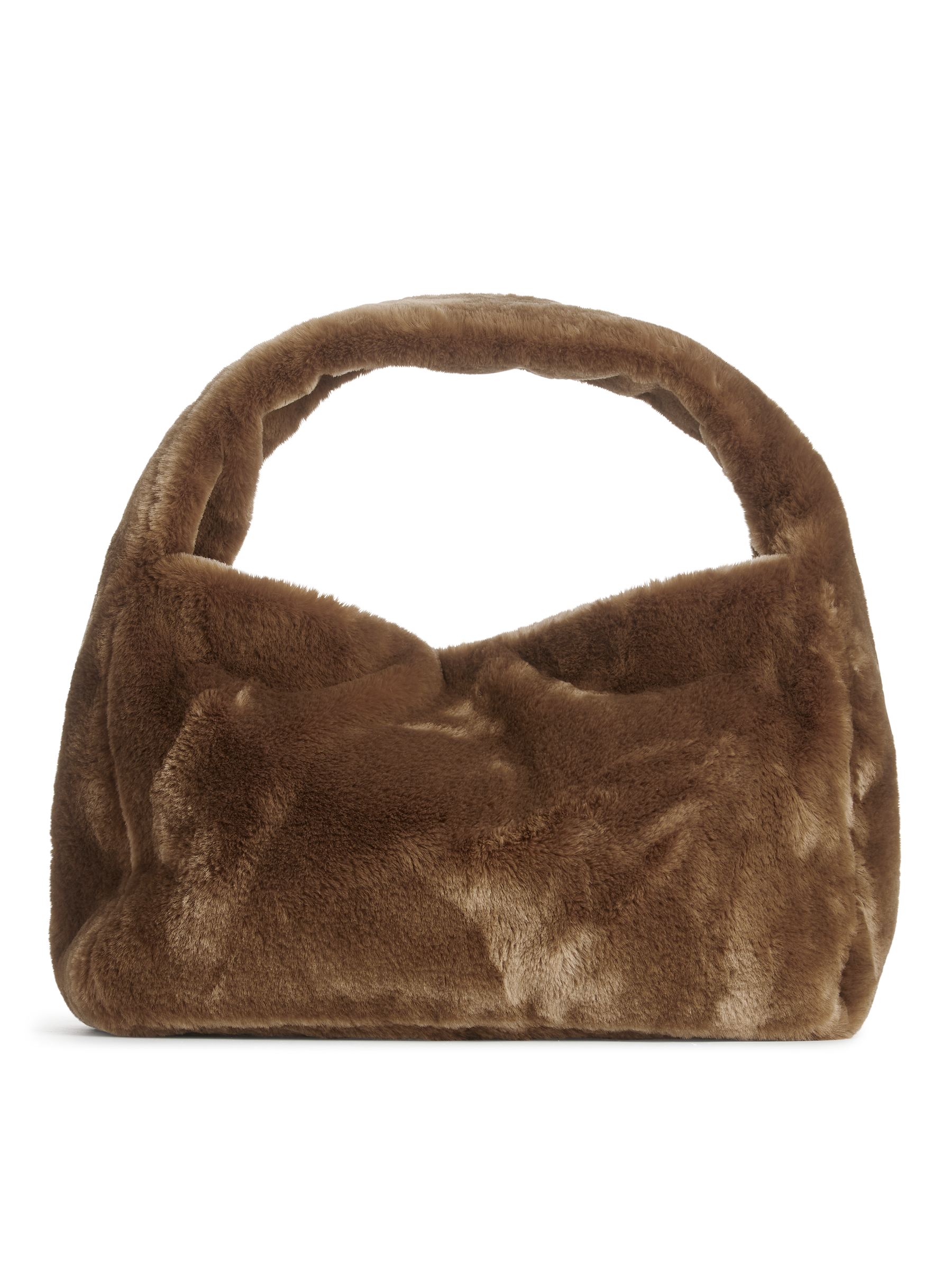 FauxFurToteBag - Light Brown - Women - StillMedia/DescriptiveStillLife - 4