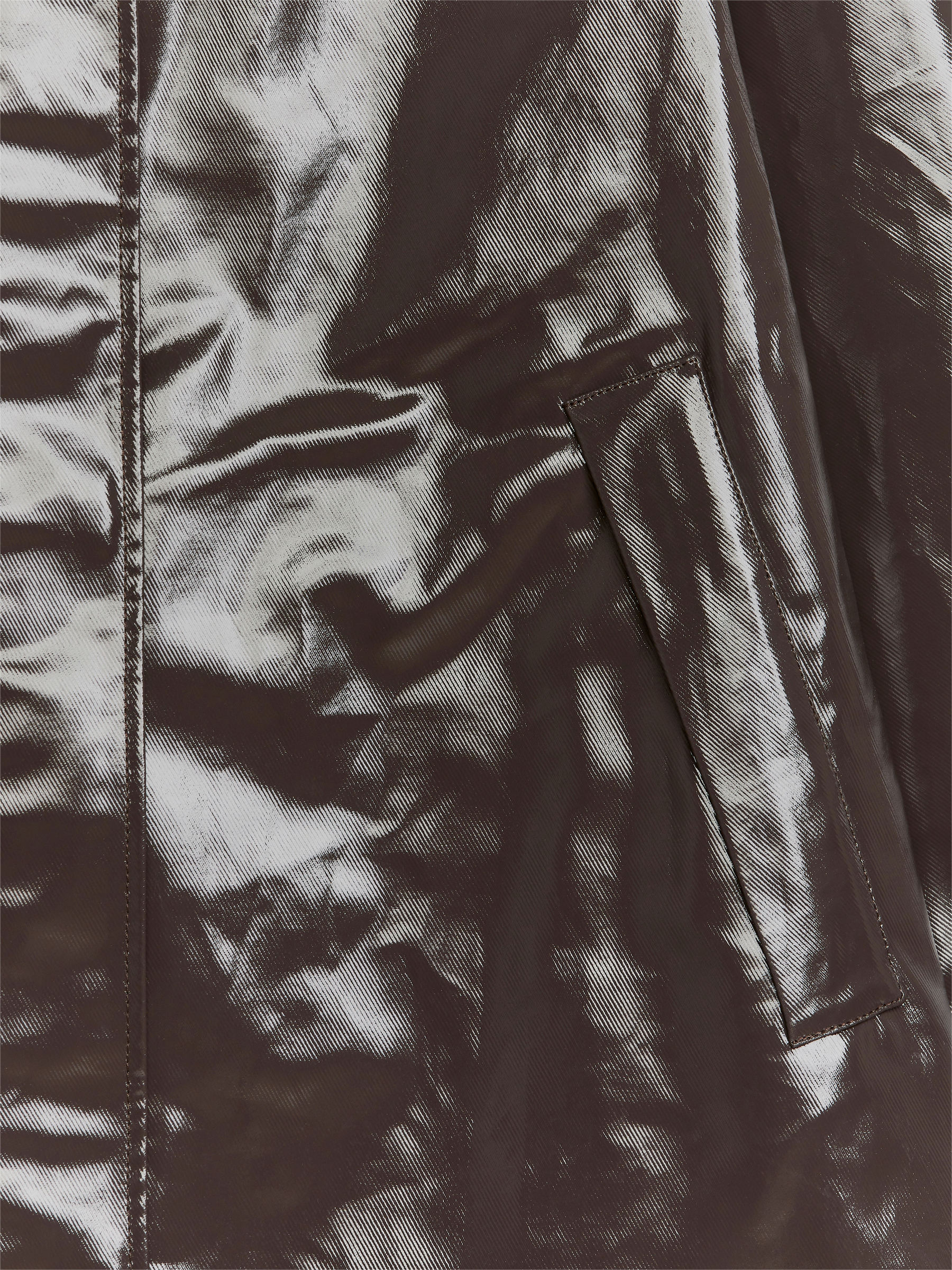 Kappa i canvas - Mörkbrun - Relaxed fit - Women - StillMedia/DescriptiveDetail - 3