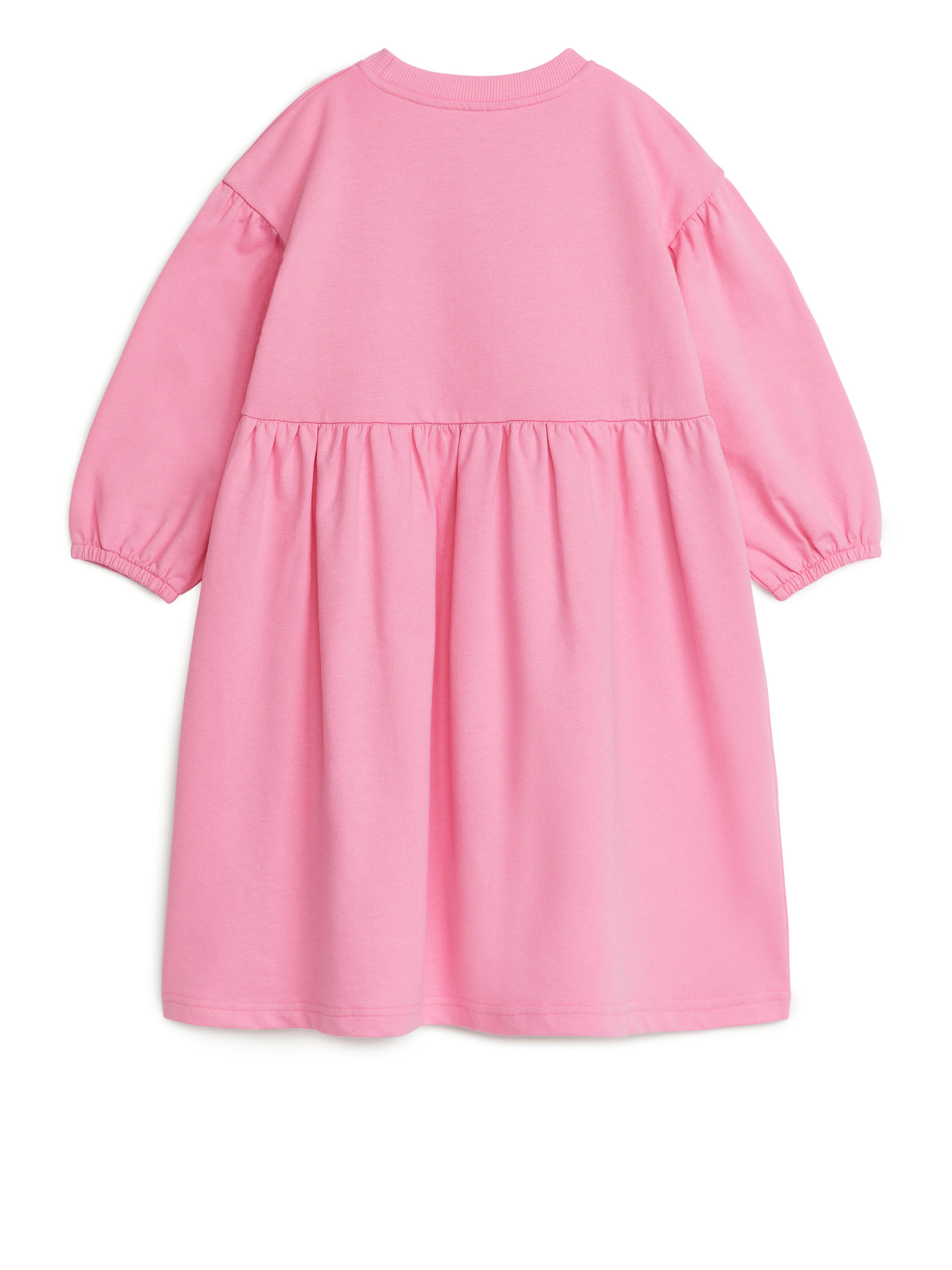 Vestido de rizo fruncido - Rosa/guepardo - Corte estándar - Children - StillMedia/DescriptiveStillLife - 3