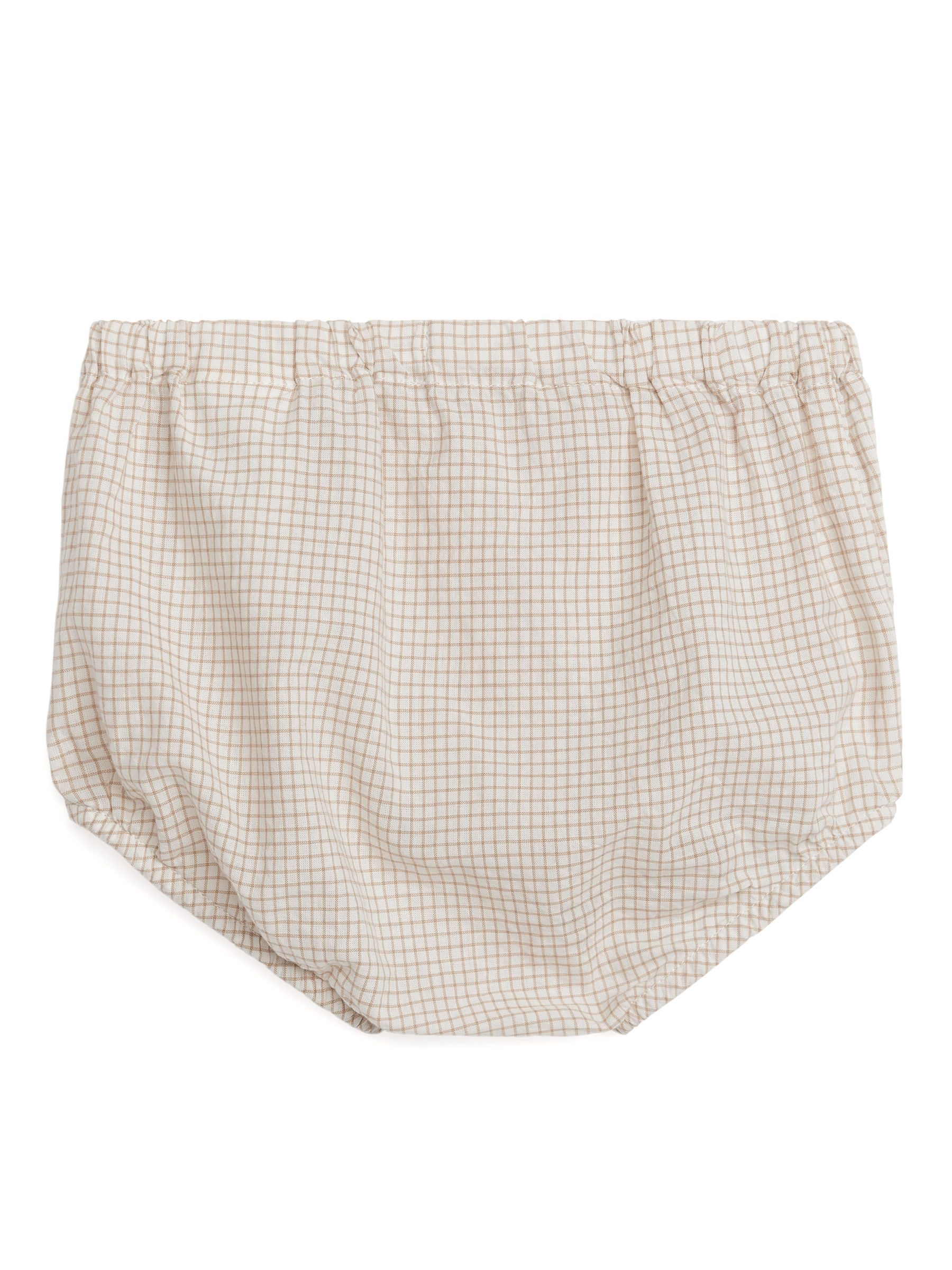 Seersucker Bloomers - Beige/Check - Loose fit - Children - StillMedia/DescriptiveStillLife - 3