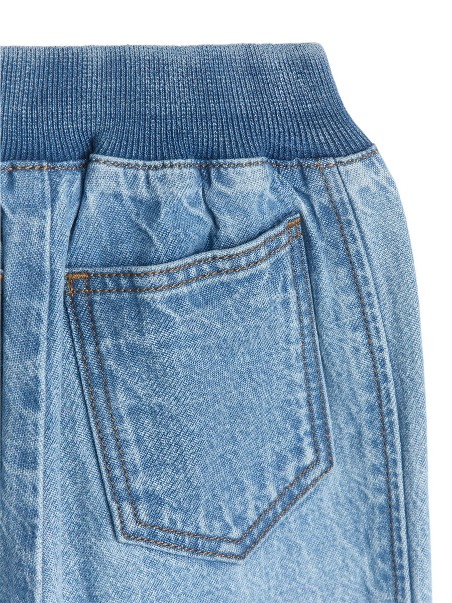 Pantalon en denim - Bleu - Relaxed fit - Enfant - 1213121001