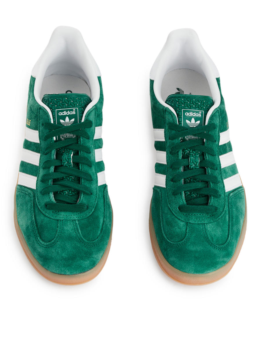 adidas Gazelle Indoor Trainers-#5D6A46-11663