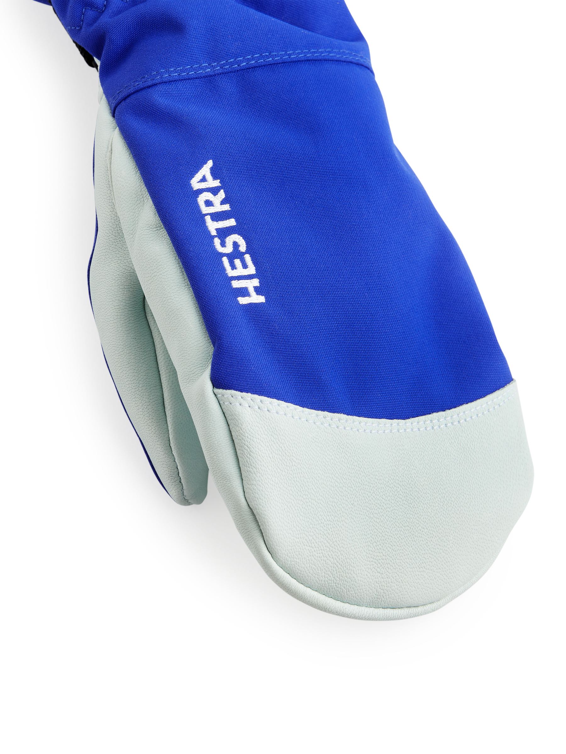 Manoplas de esquí de piel Hestra Army - Azul brillante/blanco - Women - StillMedia/DescriptiveDetail - 1