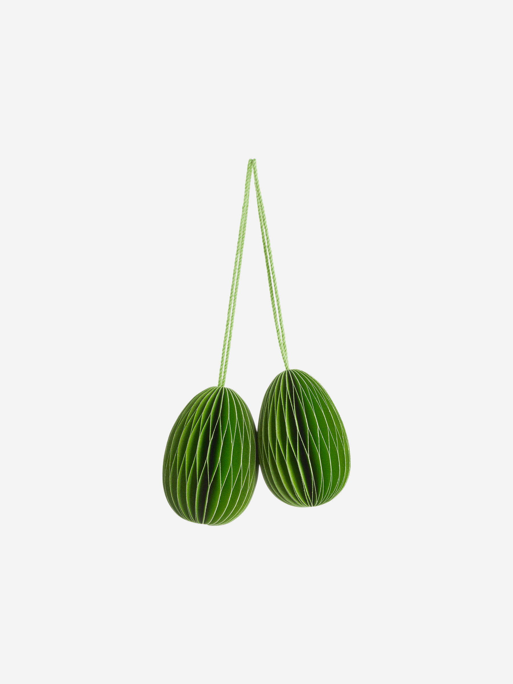 Honeycomb Ornaments Set of 2-#8BD700-3873