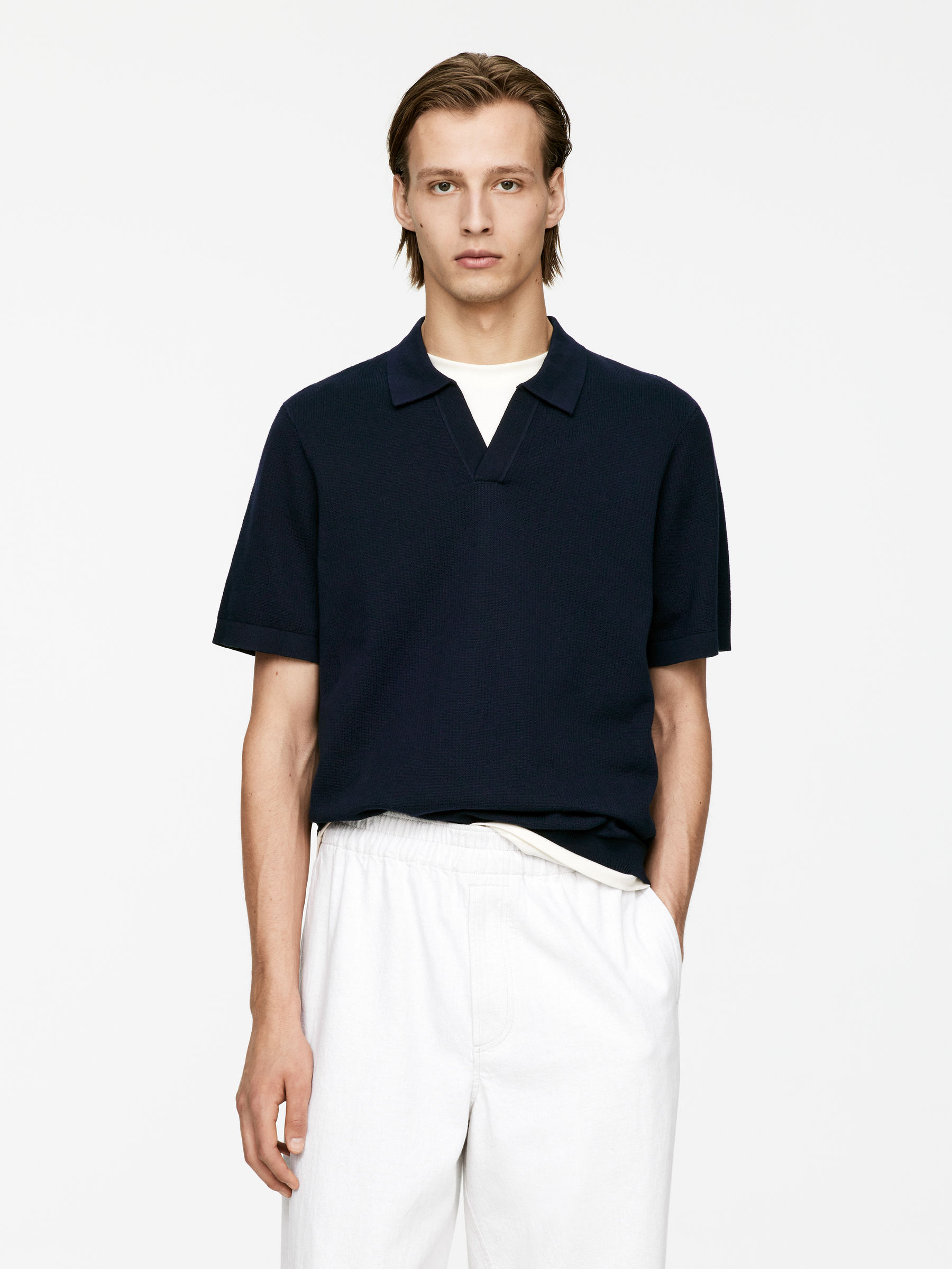 Polo texturé-#272930-15237