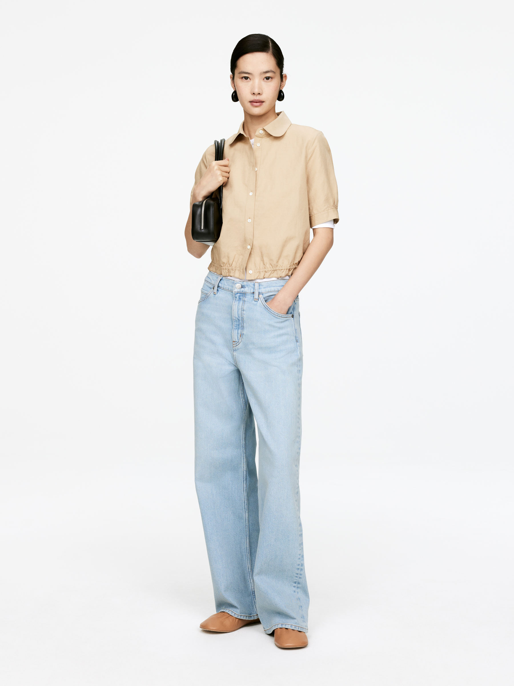 LUPINE Flared Jeans-#BABFCC-15549