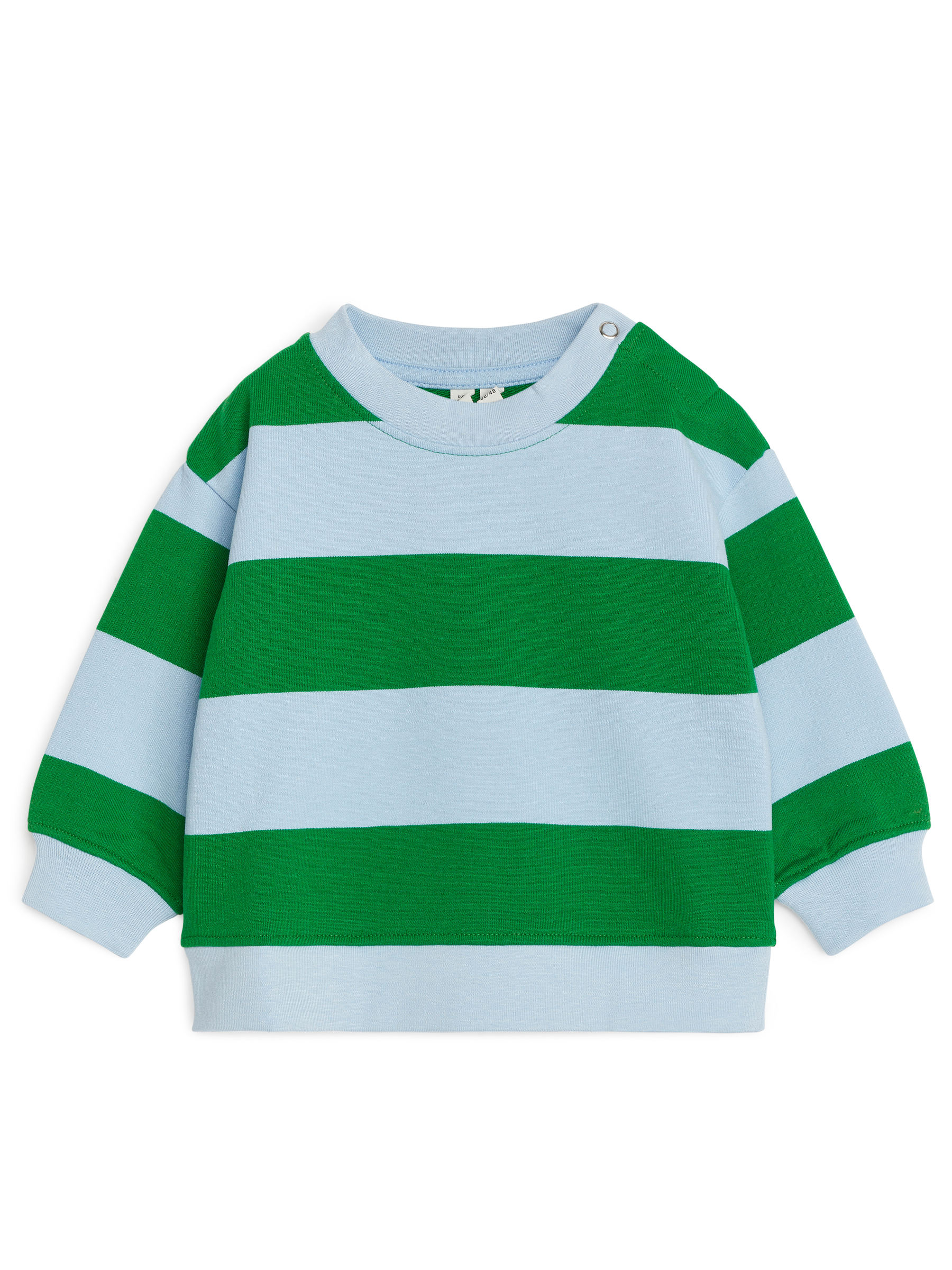 Sweatshirt i bomull - Grön/blå - Loose fit - Children - StillMedia/DescriptiveStillLife - 3